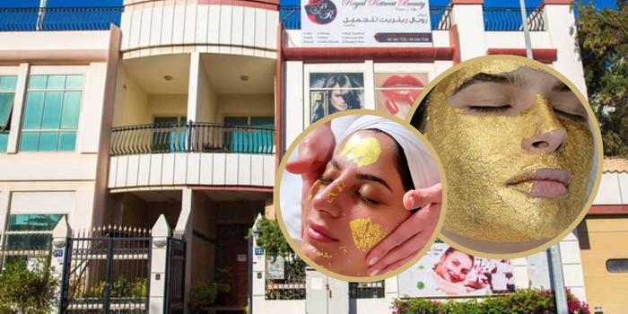 24K Gold Facial Package at Royal Retreat Beauty Center from just AED 179